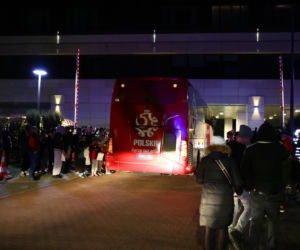 Reprezentacja Polski: nocny powrót do hotelu po meczu