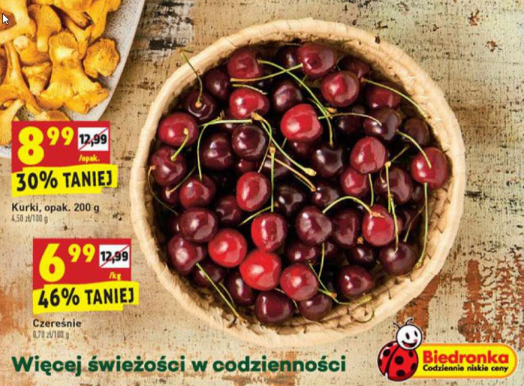 Biedronka promocje na lipcowy weekend