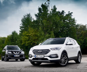 Nissan X-Trail 1.6 dCi AWD Tekna vs. Hyundai Santa Fe 2.2 CRDi AWD Platinum