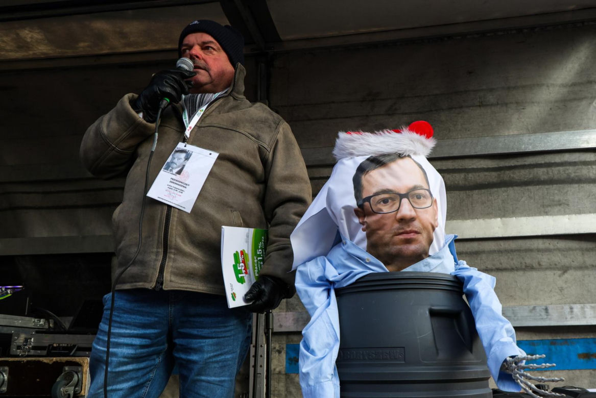 Protest rolników w Warszawie (9.01.2026)