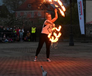 Warmiński Festiwal Ognia i Światła w Biskupcu. Zobaczcie, jak było! [ZDJĘCIA]