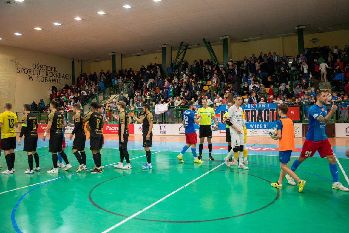 FOGO Futsal Ekstraklasa: KS Constract Lubawa - Piast Gliwice 1:2