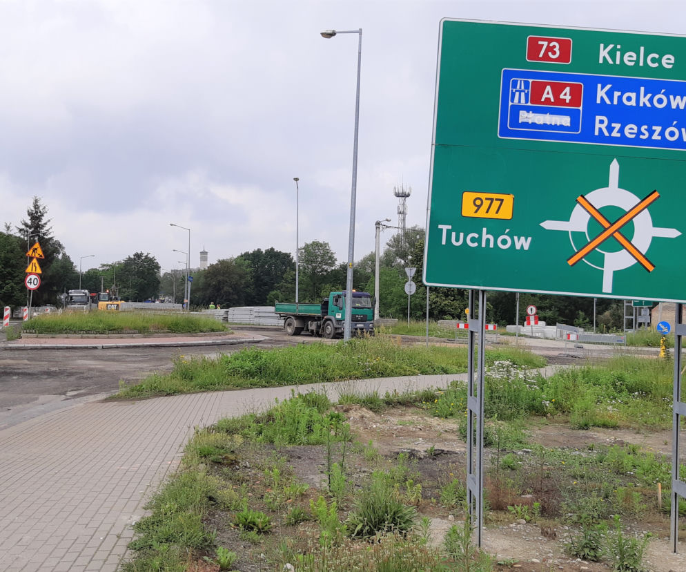 Remont ronda Lwowska - Okrężna