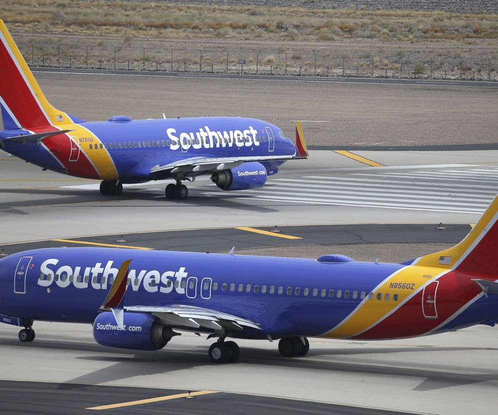 Linie Southwest rezygnują z Newark
