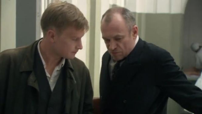 Czas honoru Powstanie 7 sezon odc. 3. Michał (Kuba Wesołowski), Słowiński (Mariusz Bonaszewski)