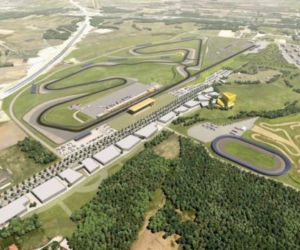 Wizualizacja toru F1 w Gdańsku z lotu ptaka