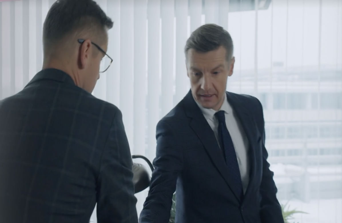 M jak miłość, odcinek 1722: Piotrek (Marcin Mroczek), Paweł (Rafał Mroczek)