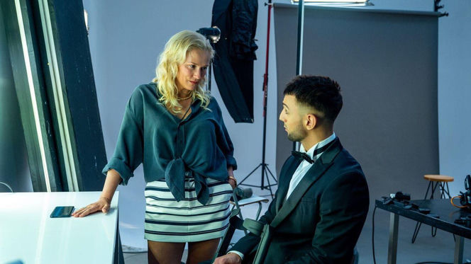 Barwy szczęścia odc. 3259. Justyna Zytko (Sylwia Juszczak-Krawczyk), Mirek (Oliwier Kozłowski)