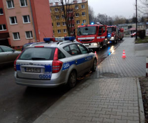 Kraków: Pożar na osiedlu Na Stoku [ZDJĘCIA]