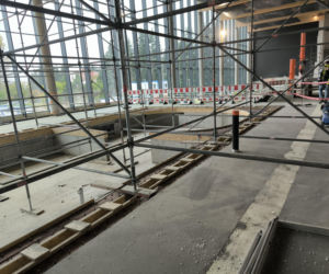 Modernizacja Pływalni Akwawit w Lesznie stan na październik 2026