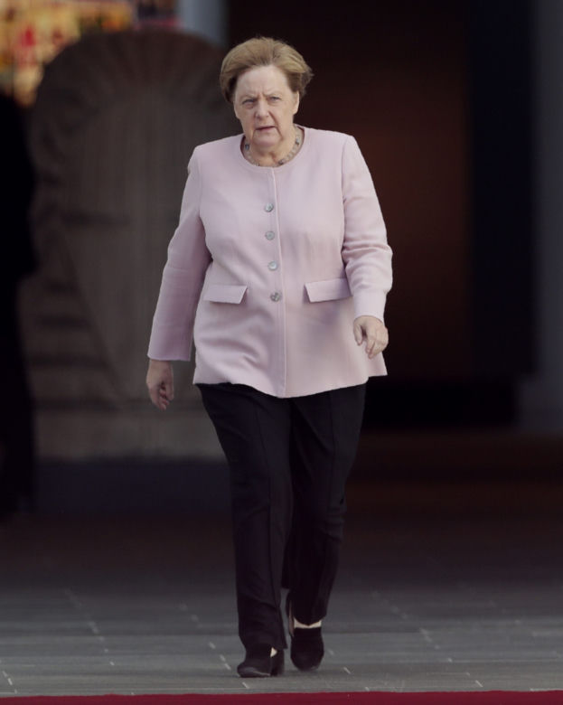 Merkel umierała na gali