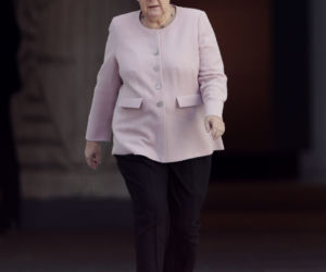 Merkel umierała na gali