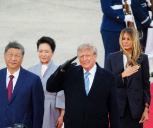 Xi Jinping z wizytą w USA. Został przywitany na czerwonym dywanie