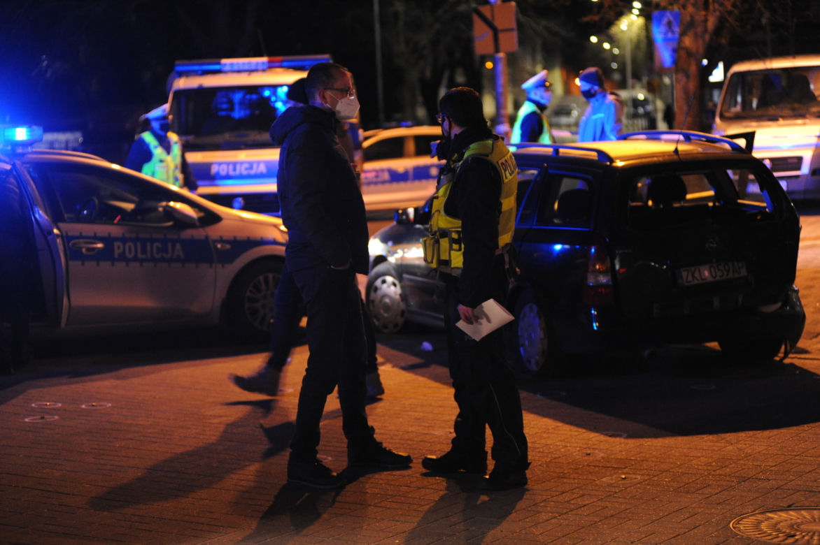 Policyjny pościg ulicami Koszalina