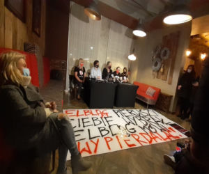 Marta Lempart na Warmii i Mazurach
