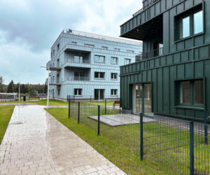 Budynki TBS w Katowicach przy Kosmicznej z 2026. Projekt: Kinga Bączyk i Magdalena Orzeł-Rurańska, pracownia K3Xmore