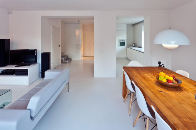 Posadzka żywiczna we wnętrzach