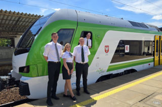 Koleje Mazowieckie odebrały kolejne Flirty z fabryki Stadler w Siedlcach