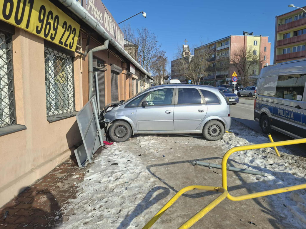 Wypadek na ulicy Radomskiej w Starachowicach