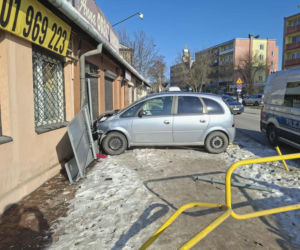 Wypadek na ulicy Radomskiej w Starachowicach
