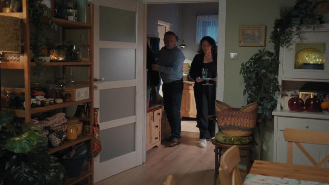 M jak miłość odc. 1921. Marysia (Małgorzata Pieńkowska), Artur Rogowski (Robert Moskwa)