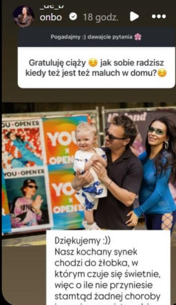 Tak ukochana Hakiela odpowiedziała na pytanie o płeć dziecka. Ale to informacją o Romeo rozwaliła system