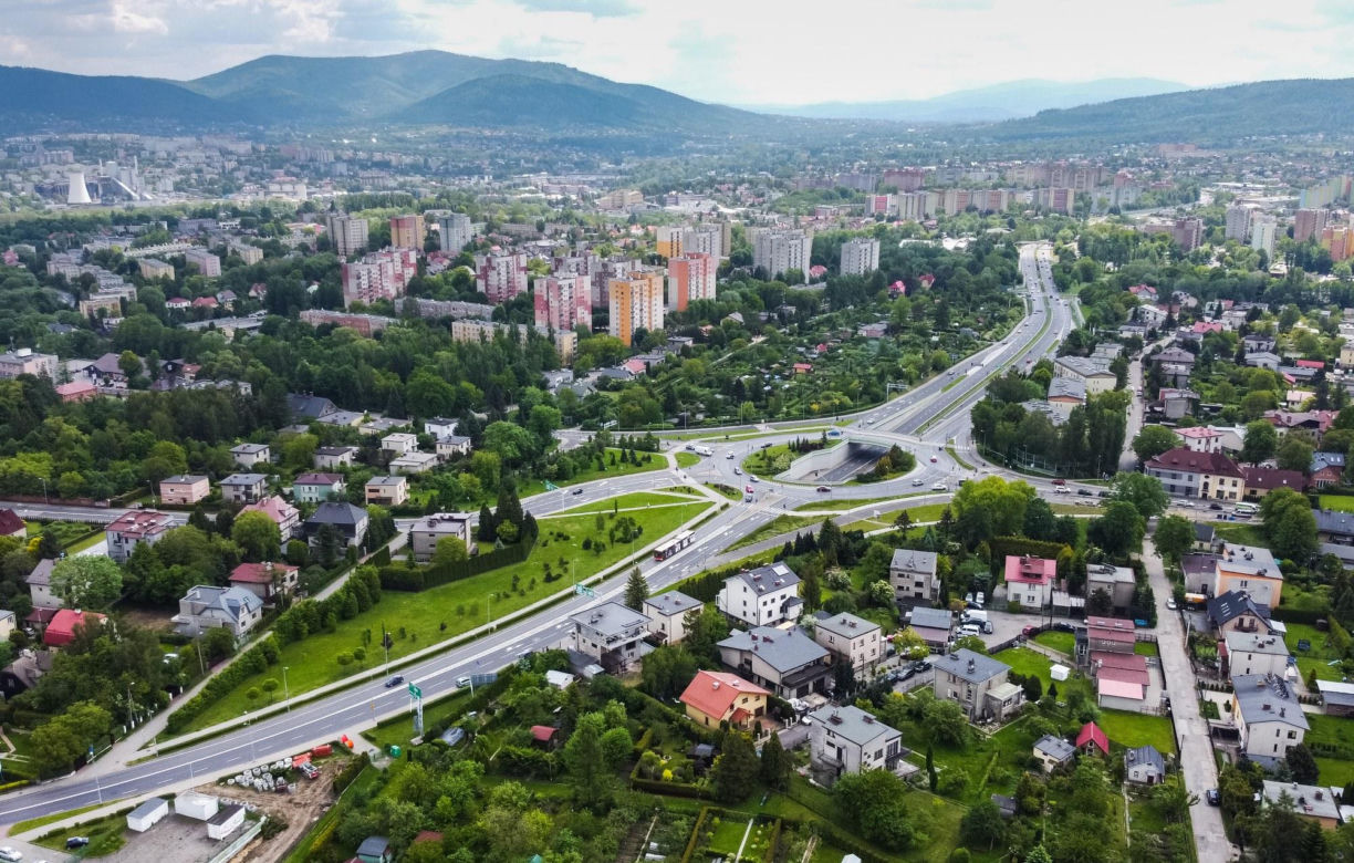 3. Bielsko-Biała – 1264 ulic