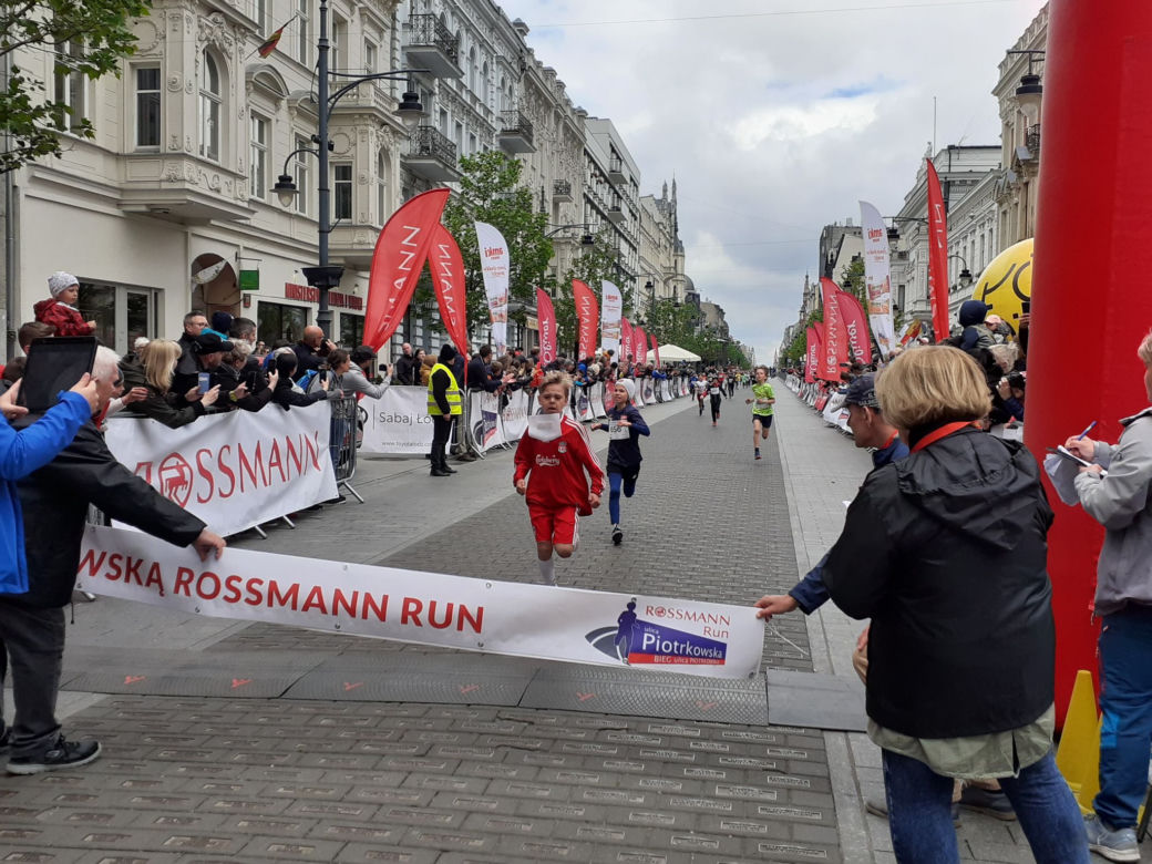 Mini Bieg Ulicą Piotrkowską Rossmann Run