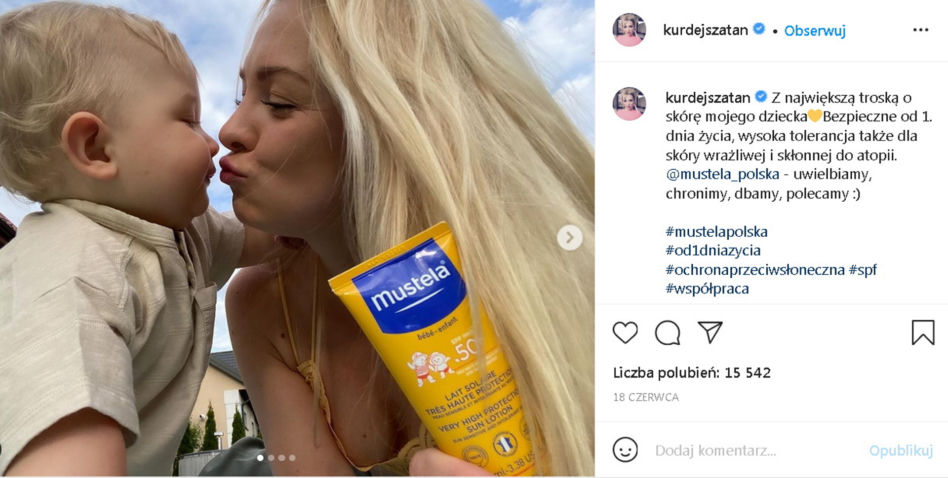 Tyle Kurdej-Szatan zarabia na Instagramie