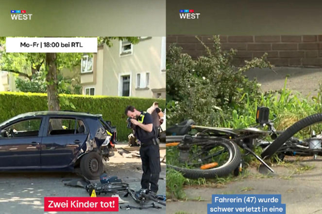O 7:45 wjechała w grupę uczniów na rowerach. Dwóch chłopców nie żyje! 