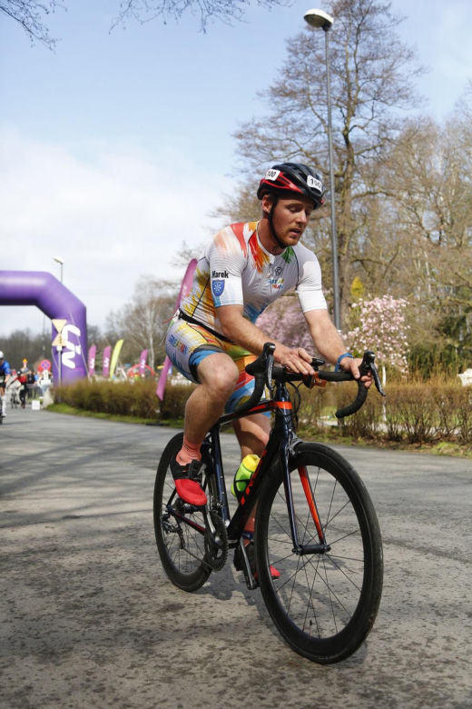 Silesiaman Duathlon Katowice w Dolinie Trzech Stawów. Na starcie stanęło 250 osób