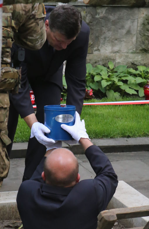 Dowódca "Zośki" pochowany po raz drugi