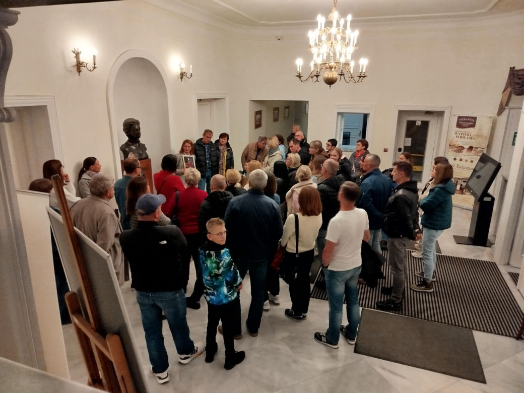 Podczas Nocy Muzeów Siedlczanie mogli poznać historię Pałacu Ogińskich i ciekawostki o mieście