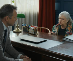 Barwy szczęścia odc. 3419. Amelia (śp. Stanisława Celińska), Bruno (Lesław Żurek)