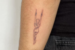 Kuba Nogala z The Floor wytatuował sobie Justynę Steczkowską