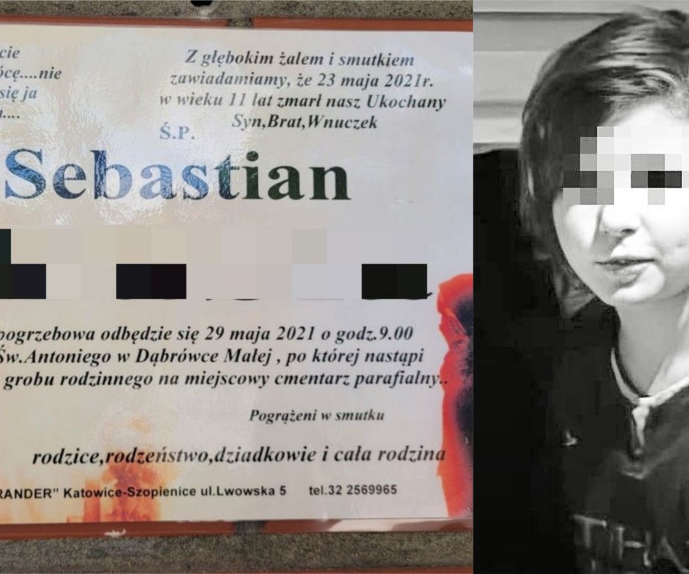Pogrzeb Sebastiana z Katowic. Wzruszająca kartka na szkole chłopca: Nie płaczcie, ja nie wrócę