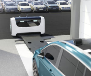 Robot parkingowy Stanley Robotics