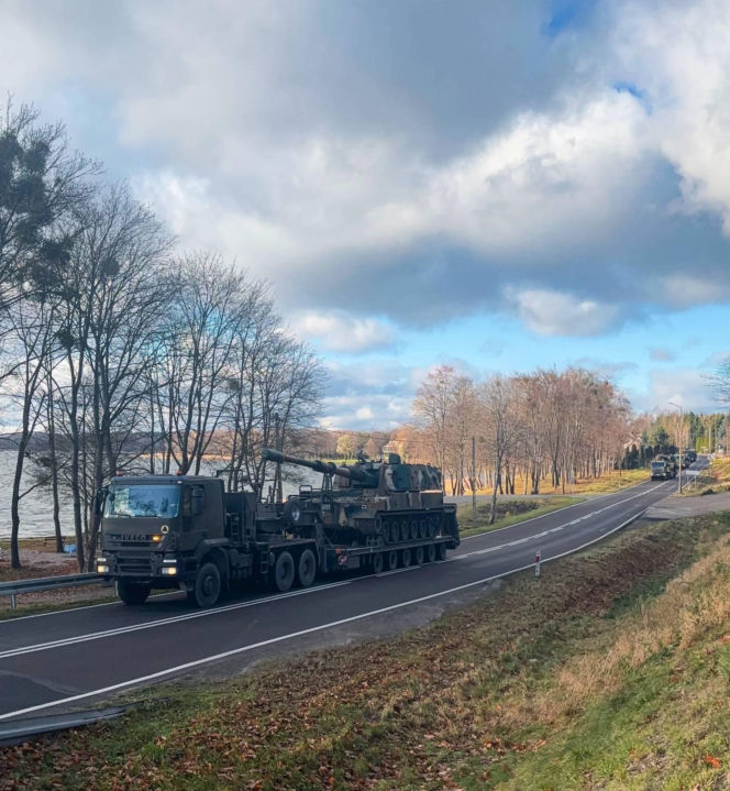 Żołnierze 1. Mazurskiej Brygady Artylerii wyruszyli na "Marsa". Będą doskonalić współpracę i celność