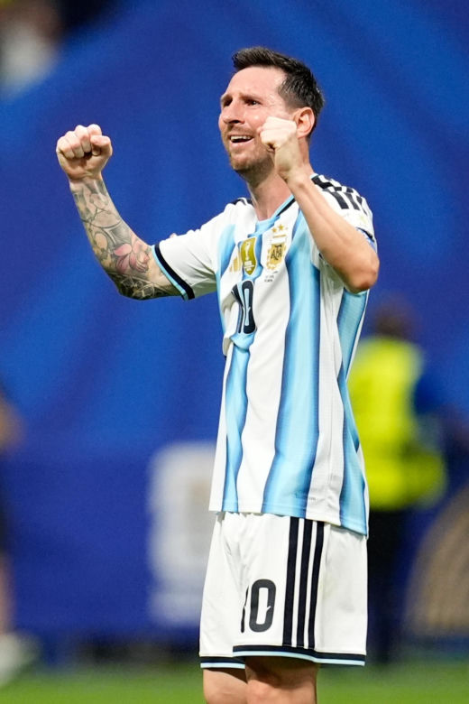 Leo Messi, mecz z Egiptem