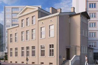 Dom Szpiega przy Al. Grunwaldzkiej 117 w Gdańsku, wizualizacja po remoncie