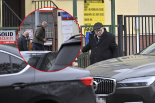 Pierwsze wyjście Kaczyńskiego z domu po chorobie. Jeden szczegół wrzuca się w oczy! I jeszcze taki gość na Nowogrodzkiej