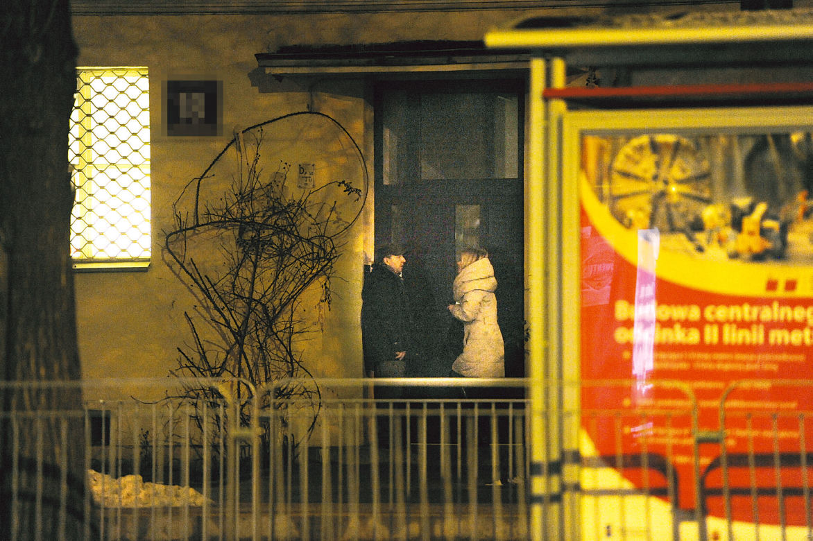 Zamachowski spędził noc z Richardson