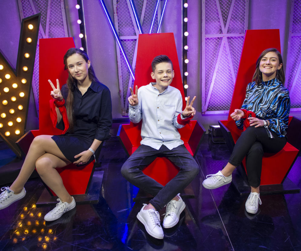 The Voice Kids 4 - Zosia Sławińska, Gustaw Rosiński i Zuzia Dudek