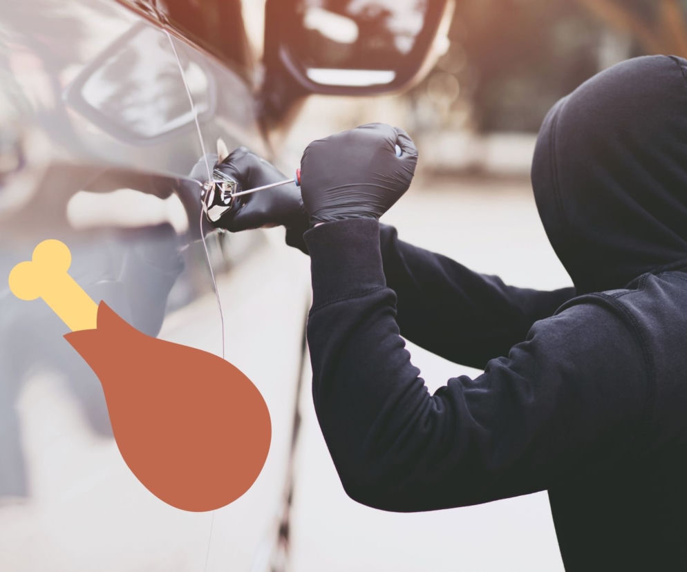 Ukradła udka z kurczaków w jednym z gdyńskich marketów i pobiła przy tym ochroniarza! 