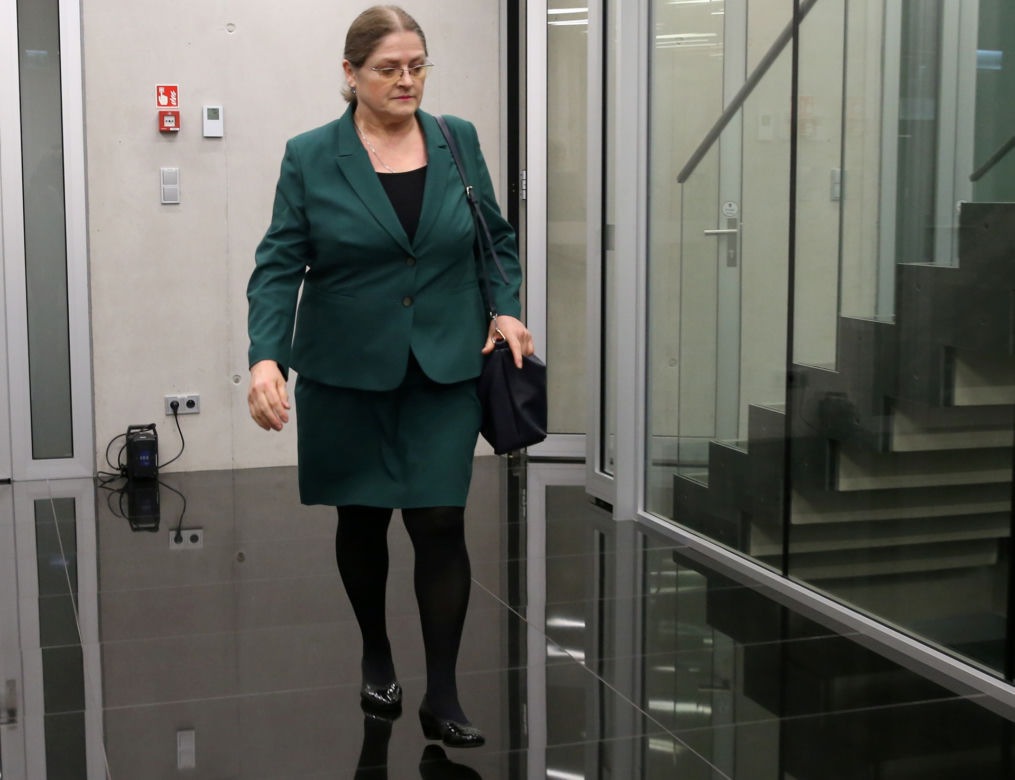 Krystyna Pawłowicz rzeźbi się na wiosnę