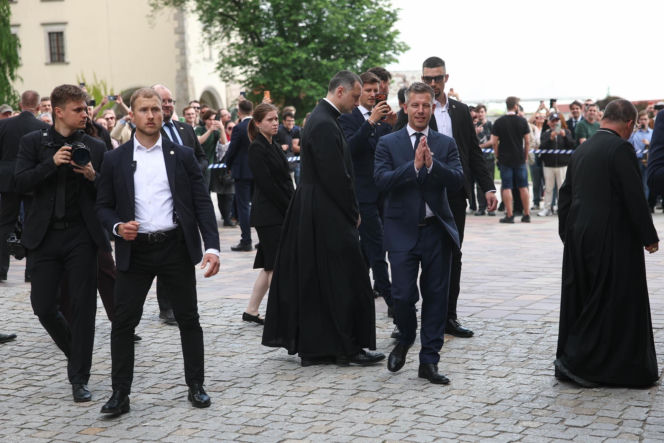 Peter Magyar w Krakowie