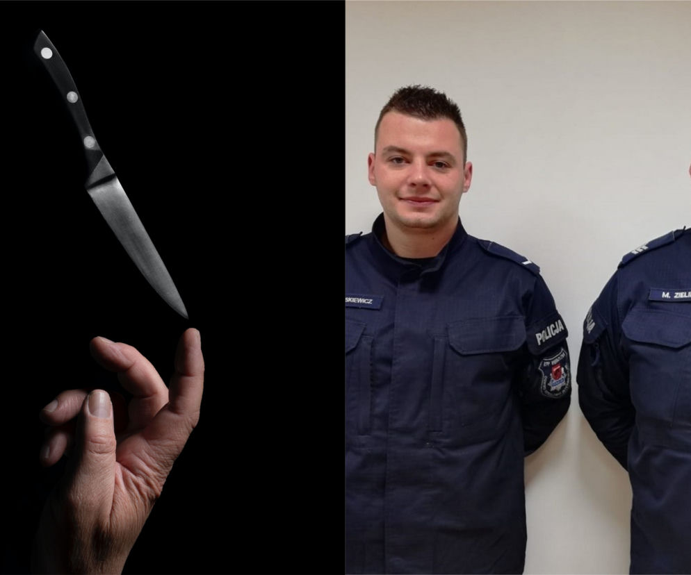 Policjanci z Wąbrzeźna uratowali kobietę