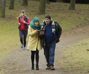 O mnie się nie martw 4 sezon. Iga Małecka (Joanna Kulig), Witold Gajewski (Sławomir Orzechowski)