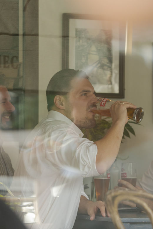 Michał Wypij. Najpierw mecz, potem piwko