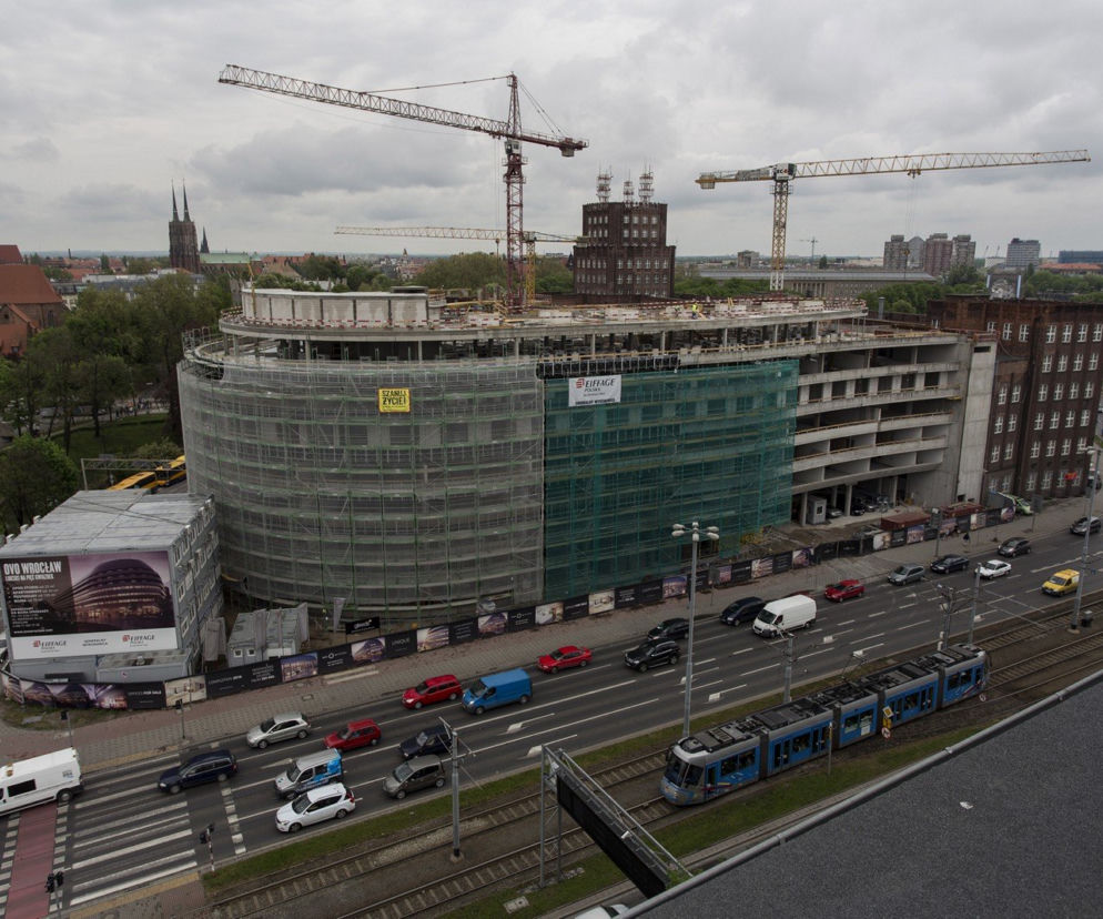 Bryła apartamentowca OVO Wrocław nabiera kształtu